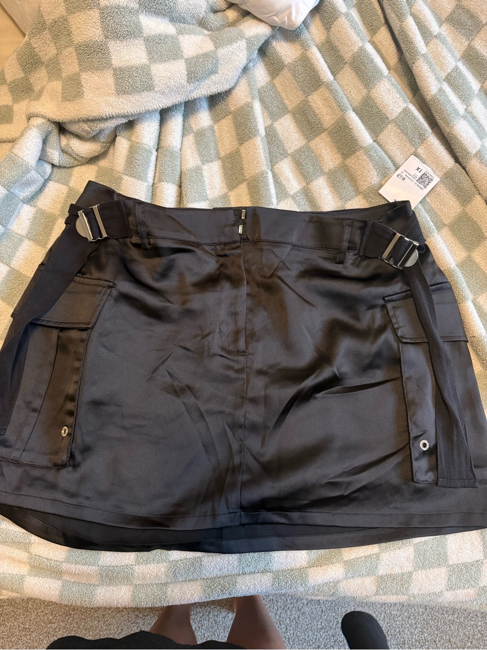 Forever 21 Black High-Waist Mini Skirt